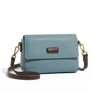 Cross Bags: Signature Cross Bag - Blue