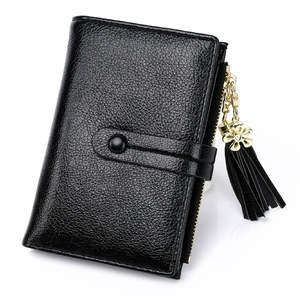 Wallets And Clutches: Women Multi-card Wallet - Black