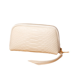Wallets And Clutches: Vintage Pattern Women Wallet - OffWhite