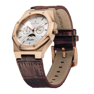 Men: Evreleri Chronograph Leather - Modern Rose