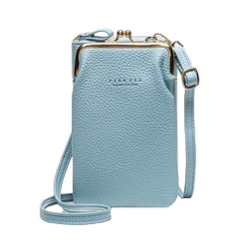 Deals: Compact Crossbody Phone Bag - Blue