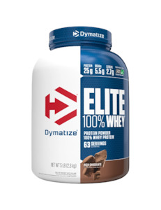 Whey Protein: Dymatize Elite 100% Whey Protein