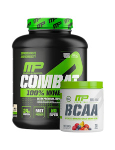 Supplement Stacks: MusclePharm Combat 100% Whey + BCAA