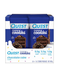 Protein Snacks: Quest Nutrition Frosted Cookies