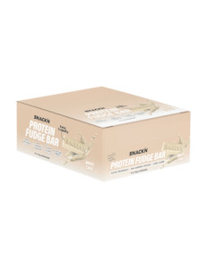 Protein Snacks: Snackn White Chocolate Protein Fudge Bar