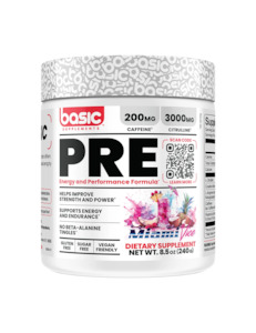 Basic Supplements Pre-Workout