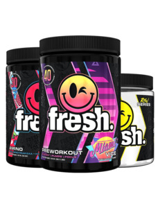 Supplement Stacks: Fresh Pre-Workout + Amino + Creatine