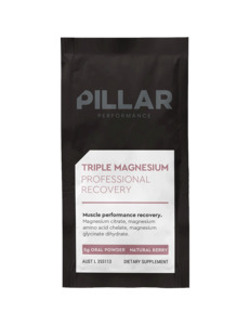 Recovery Supplements: Pillar Performance Triple Magnesium Powder Single Serve