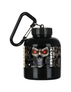 Accessories And Merch: JNX Sports The Curse! Whey Mini Protein Bottle Key Chain Funnel