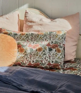 Products: Secret Garden Linen Fitted Sheet NZ & AU