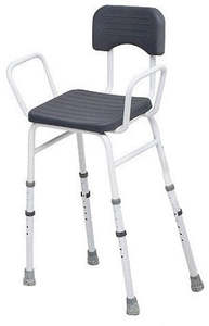 Bathroom And Toilet: Perching Stool