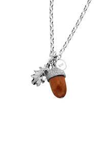 Karen Walker: Karen Walker Acorn with Wood Pendant