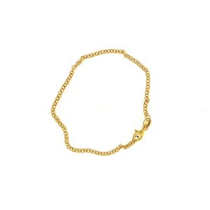 9ct Yellow Gold Fine Belcher Bracelet