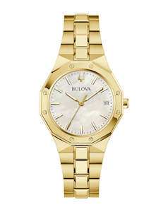 Watches: Bulova Ladies Gold Watch