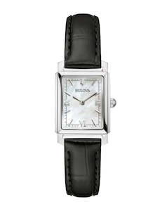 Bulova Ladies Rectangle Silver Watch