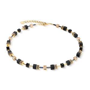 Necklaces: Coeur de Lion Geocube Natural Onyx Necklace