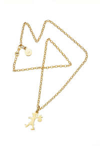 Necklaces: Karen Walker Golden Icon Runaway Girl Necklace