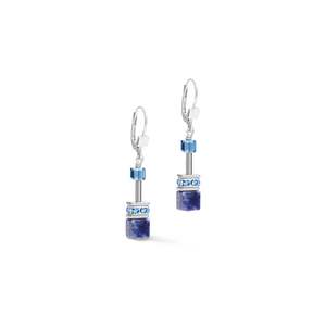 Earrings: Coeur de Lion Geocube Sodalite Earrings