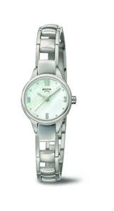 Boccia Women's Titanium Mother of Pearl Watch