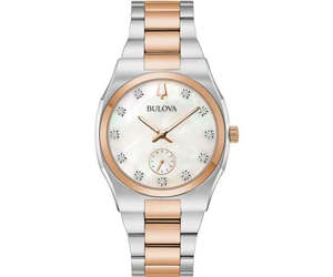 Bulova Watches: Bulova Classic Women's Surveyor Diamond Watch