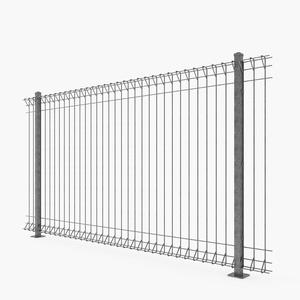 Fence Panels: Kinks Folded Rigid Wire Fence Panel
