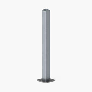 Posts: Aluminium Posts with Flange
