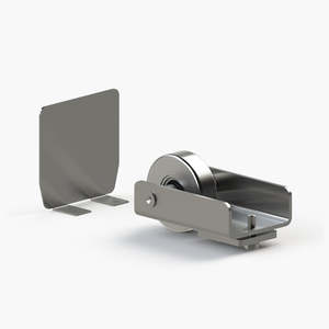 Cantilever Gate Hardware: Medium Cantilever End Wheel