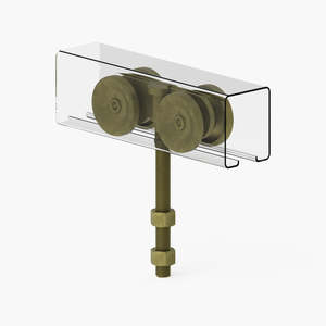 200kg System: Director Sliding Door Four Wheel Hanger