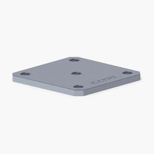 Square Aluminium Flange