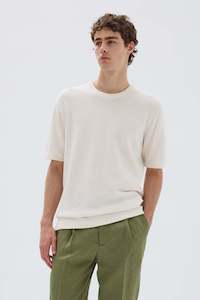 Choose What You Pay Mens: Pique Short Sleeve Knit