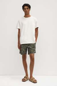 Donation: Hibiscus Print Swim Short