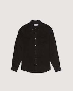 Life: Re-Worn Mens Linen Blend Cord Long Sleeve Shirt