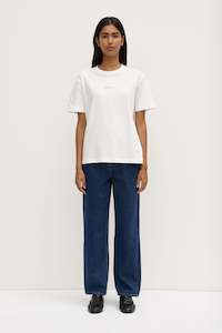 Fg Fabric Cotton: Womens Atelier Logo Tee