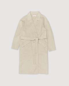 Re-Worn Wool Textured Coat