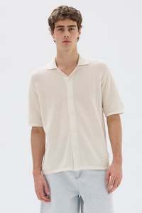 Assembly Label: Beck Knit Short Sleeve Shirt