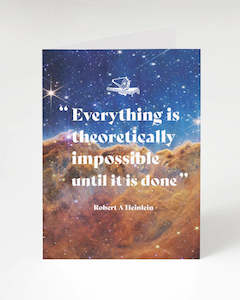 Merchandise: Cognitive Surplus: Everything Is Theoretically Impossible Greeting Card