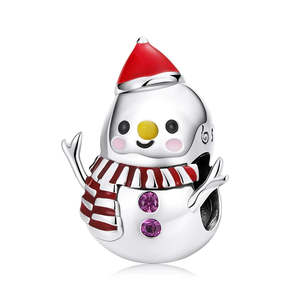 Frosty Snowman Charm