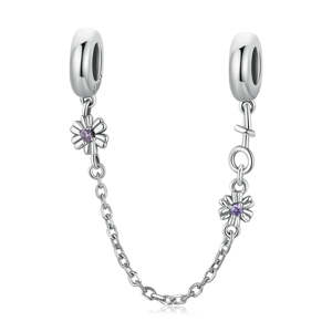 Safety Chains: Lilae Floral Safety Chain