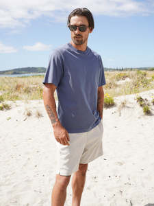 Tees: Heavy Tee - Washed Navy