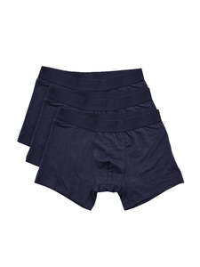 Basics: Boxer Brief 3-Pack - Navy