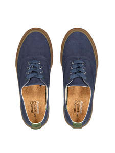 Footwear: Collective Canvas x Asuwere Oxford Sneaker - Navy