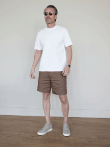 Sale: Essential Linen Short - Brown