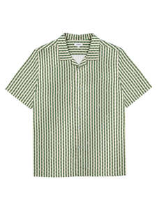 New Releases: Panama Shirt - A-Stripe Olive