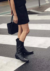 MID SIMONE BOOT BLACK