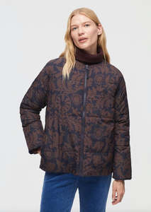 Nice Things Paloma: New Folk Print Reversible Padded Jacket