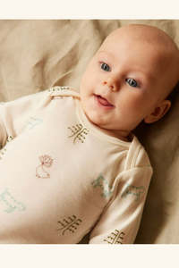 Nature Baby L/S Bodysuit Nature Print