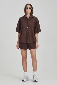 Womens Boyfriend Short Cocoa