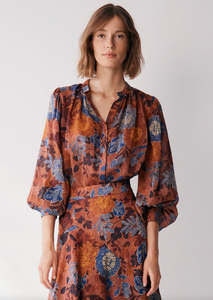 Morrison 1: Lotus Shirt Print
