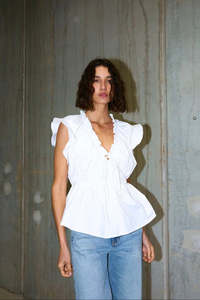 Bobbie Top Ivory