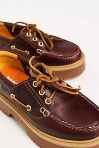 Timberland: Premium Platform 3 Eye Burgundy